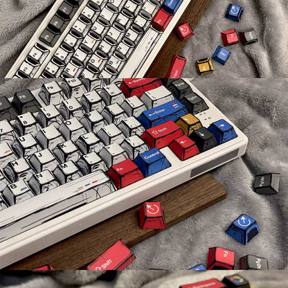 Telltales The Walking Dead Graphics Inspired Keycaps for Aesthetic Keyboard