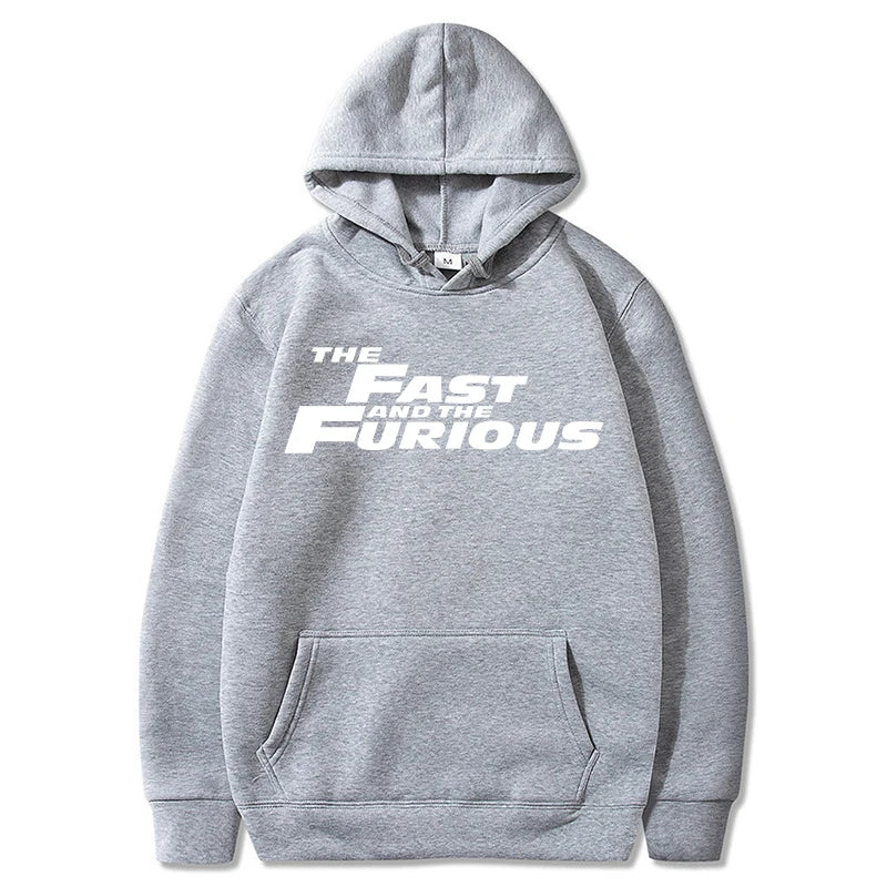 The Fast And The Furious Premium Soft Cotton Hoodie - Gray / S Available at 2Fast2See.co