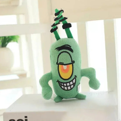 SpongeBob SquarePants All Character's Plushies - Plankton - 32cm Available at 2Fast2See.co