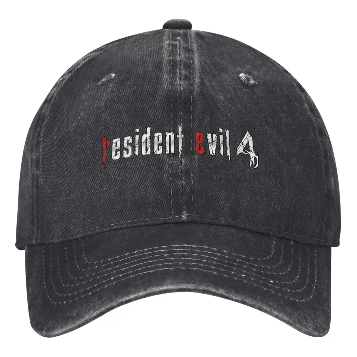 Resident Evil 4 Logo Washed Baseball Cap