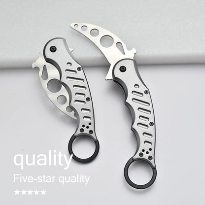 CSGO Folding Knife Game Aluminum Handle Training Knife
