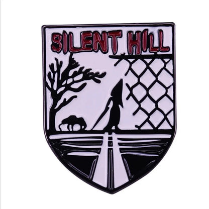 Silent Hill Horror Video Game Enamel Pin