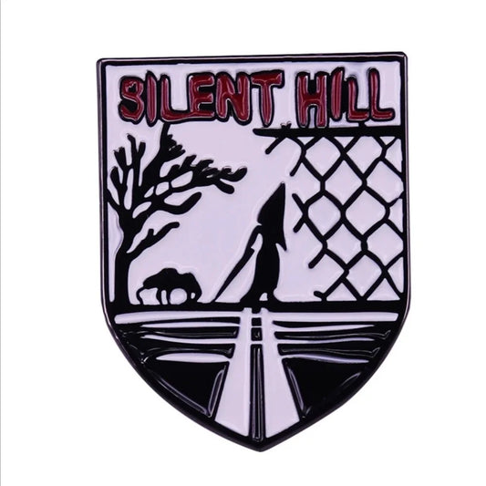 Silent Hill Horror Video Game Enamel Pin