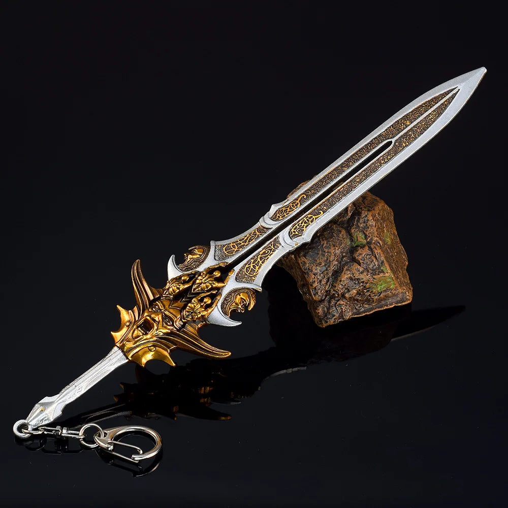 God of War Kratos 20cm Olympus Blade Sword Keychain - Available at 2Fast2See.co