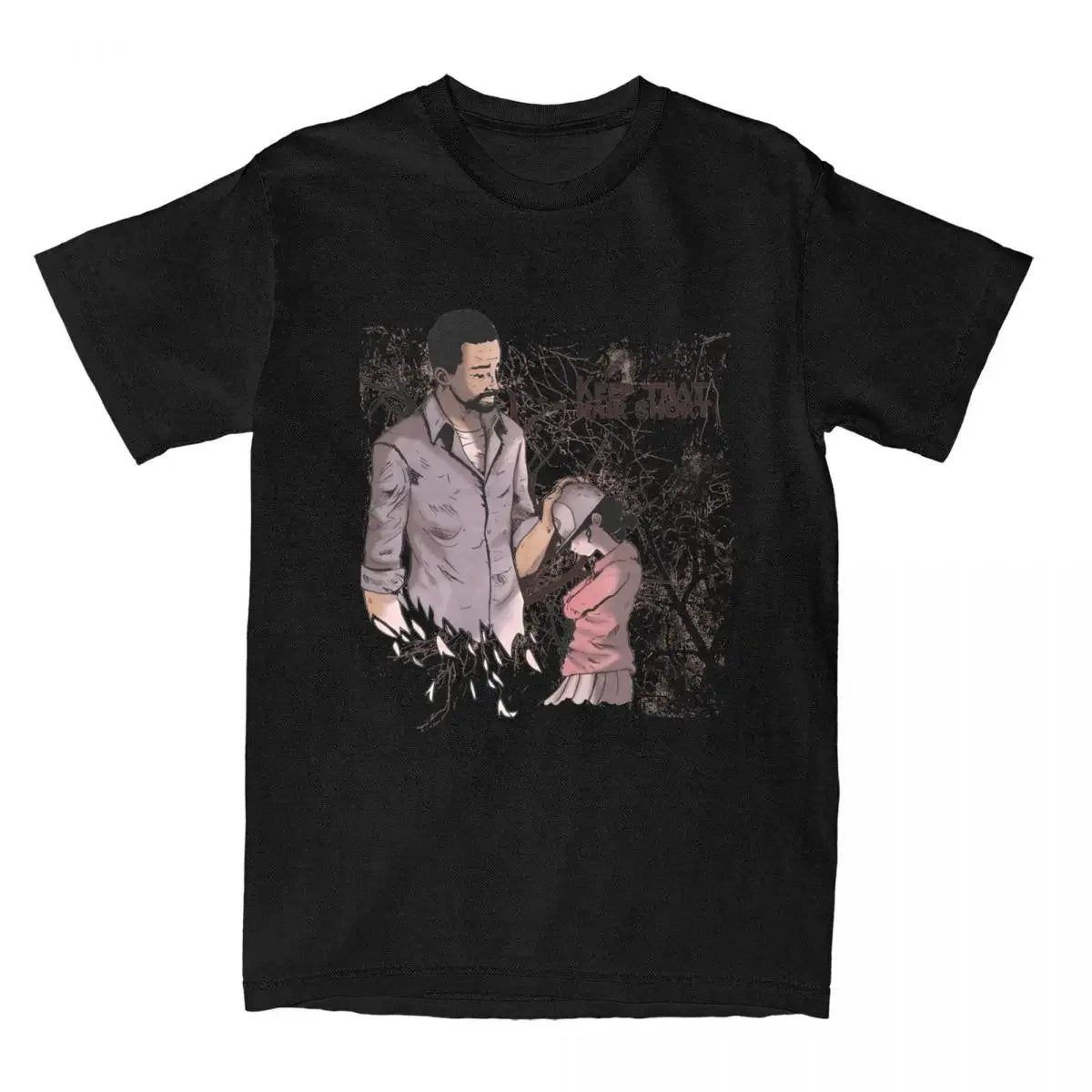 The Walking Dead Telltales Keep That Hair Short Lee Clementine Tshirt