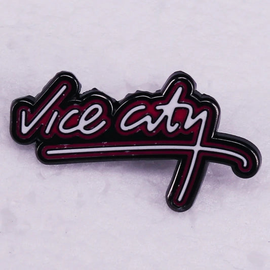 Grand Theft Auto Vice City Enamel Pin