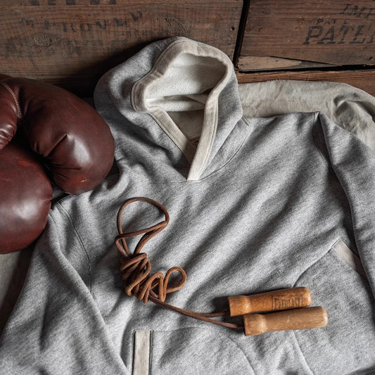 Rugged Hoodie Bronson 1930s Boxing Hooded Sweatshirt - Available at 2Fast2See.co