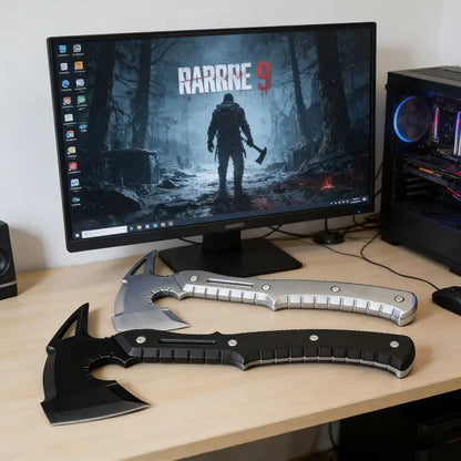 Leon Scott Kennedy RE9 Requiem Cosplay Tactical Axe
