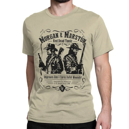 Red Dead Redemption Morgan & Marston 100% Cotton Tshirt