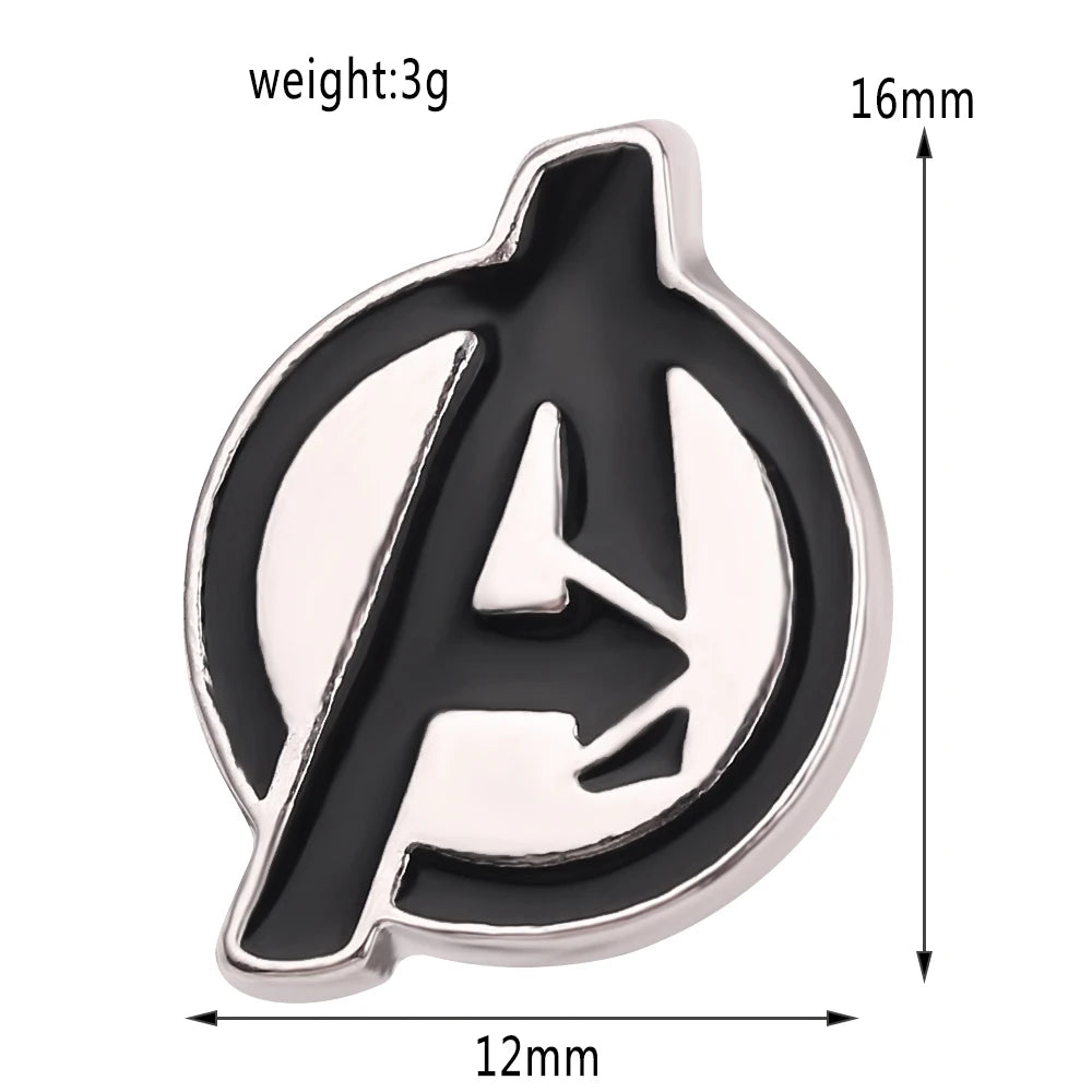 Marvel The Avengers Logo Enamel Pin