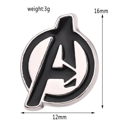 Marvel The Avengers Logo Enamel Pin