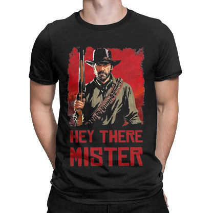 Red Dead Redemption Hey There Mister Cotton Tshirt