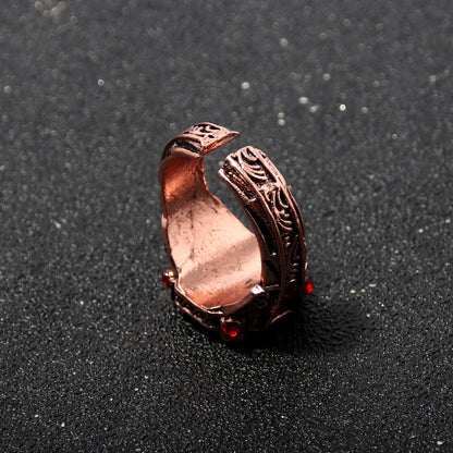 God of War Kratos Cosplay Ring Stone Mason Viking Compass Ring - Available at 2Fast2See.co