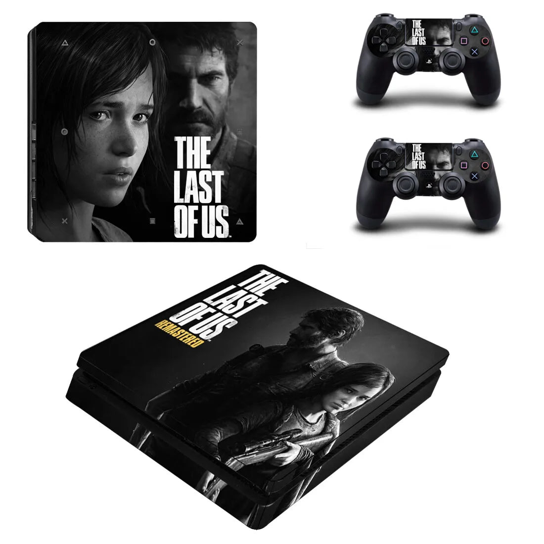 The Last of Us PS4 Skin Sticker for Console and Controllers - Available at 2Fast2See.co