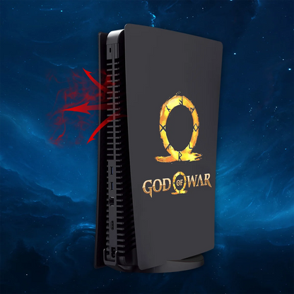 God of War Skin Plates For PS5 Console Faceplate Cover Disc/Digital
