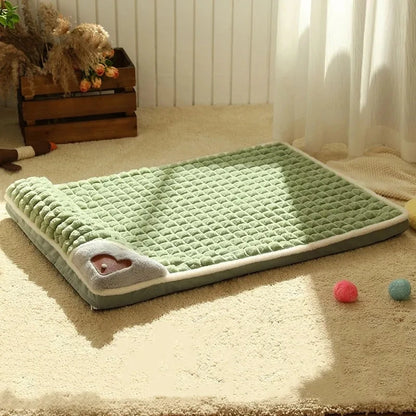 Retro Soft & Cozy Dog Bed - Protection and Comfort - Available at 2Fast2See.co