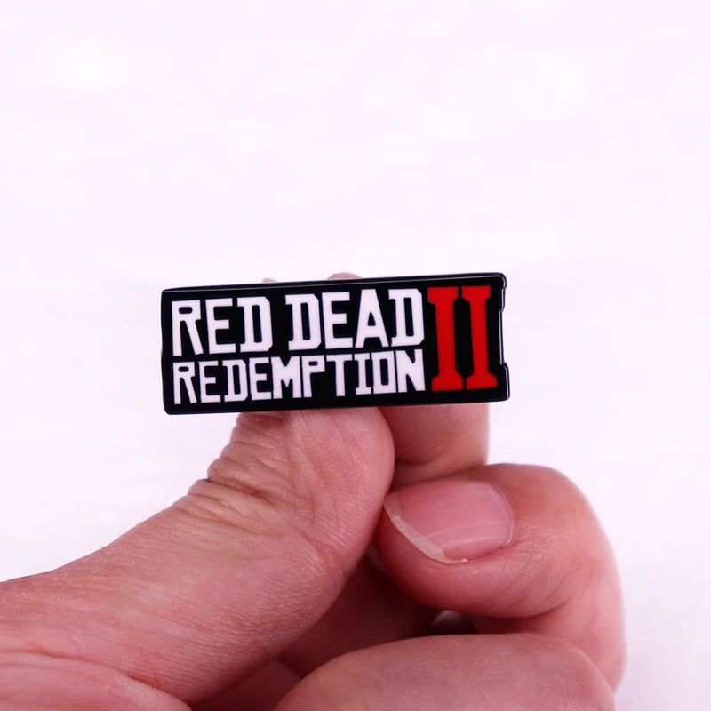 Red Dead Redemption Badge Metal Pin