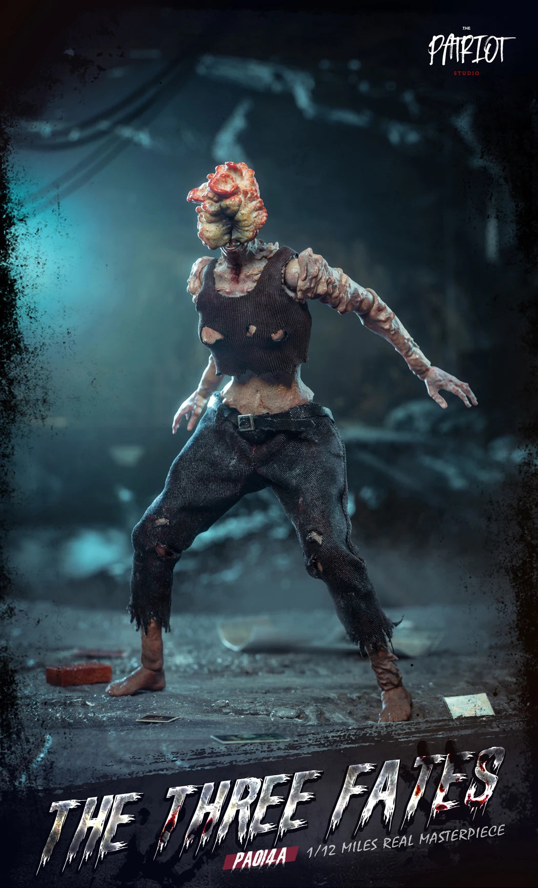 The Last of Us Zombie Figures - The Three Fates - Zombie I Available at 2Fast2See.co