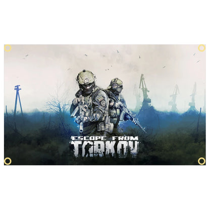 Escape From Tarkov Cinematic Fabric Banners - 2 / 60 x 90cm Available at 2Fast2See.co