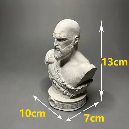 God of War Kratos Desktop Sculpture Model