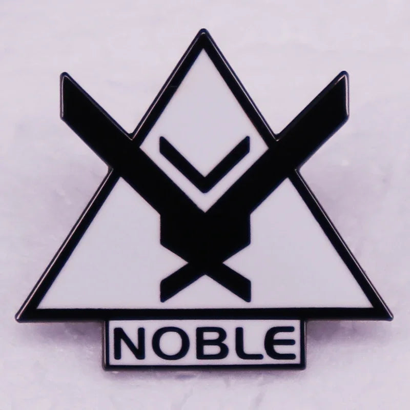 Halo Game Noble Team Symbol Enamel Pin