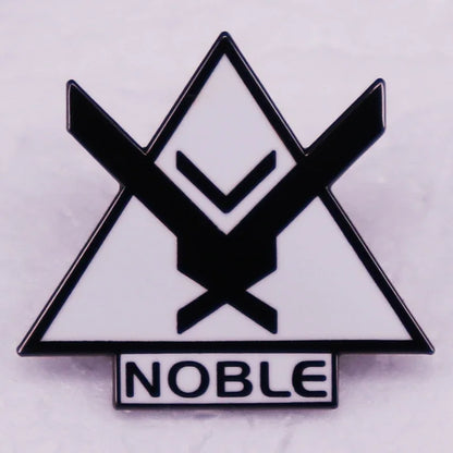 Halo Game Noble Team Symbol Enamel Pin