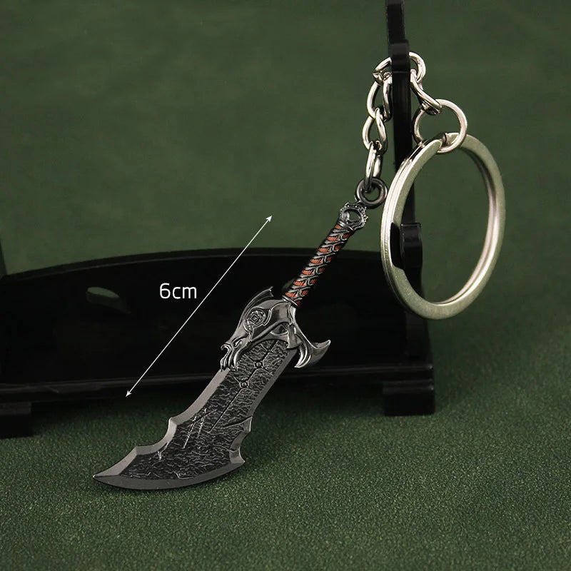 God of War Kratos Blade and Weapons Keychains - Weapon 2 Available at 2Fast2See.co