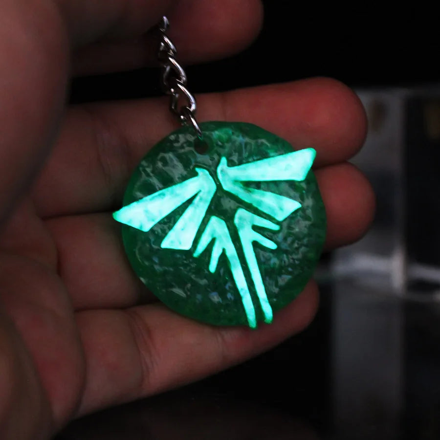 The Last Of Us Glowing Firefly Keychain - Available at 2Fast2See.co
