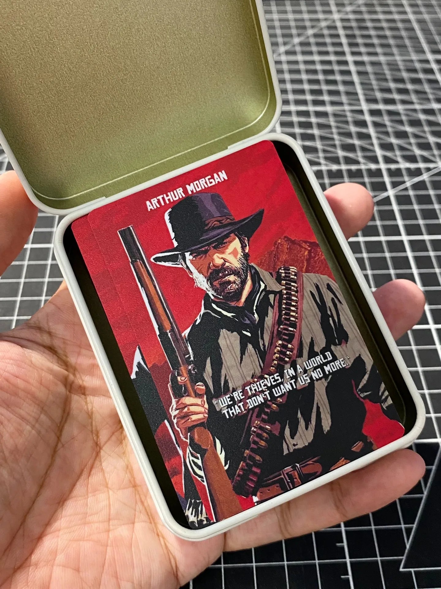 Red Dead Redemption 24-Card Game Collectible Character Cards - Van De Lindegang Theme