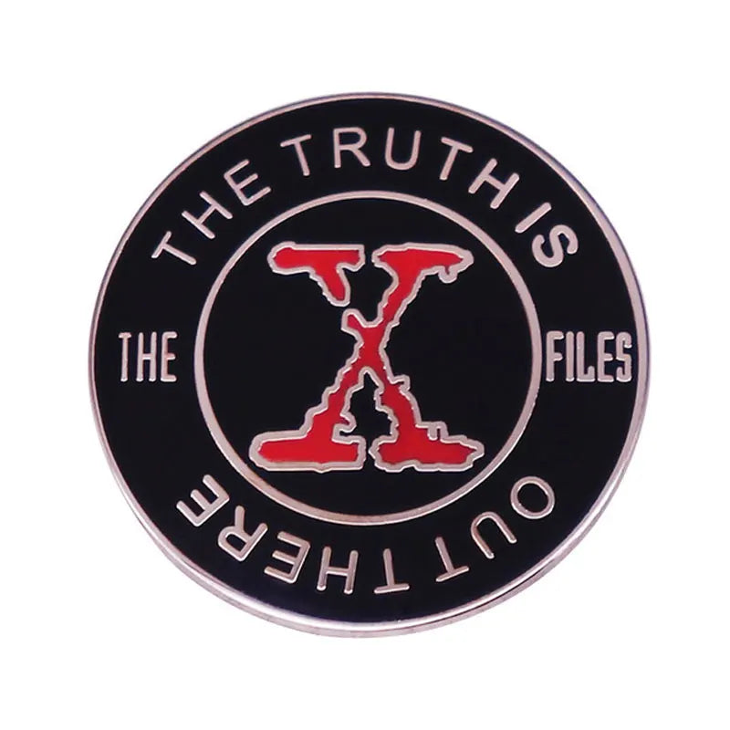 X Files Enamel Pins