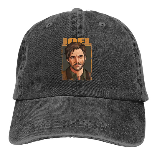 The Last of Us Hat Pedro Pascal Tv Series Joel Cap - Black / One Size Available at 2Fast2See.co