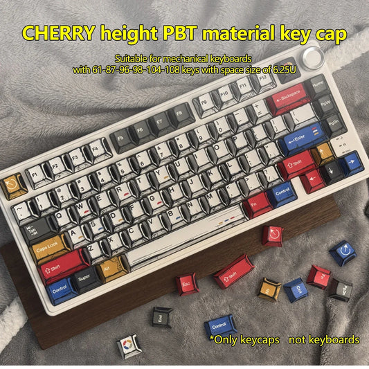 Telltales The Walking Dead Graphics Inspired Keycaps for Aesthetic Keyboard - Default Title Available at 2Fast2See.co