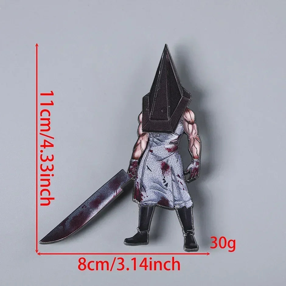 Silent Hill Enamel Pins Zinc Alloy Lapel Brooches