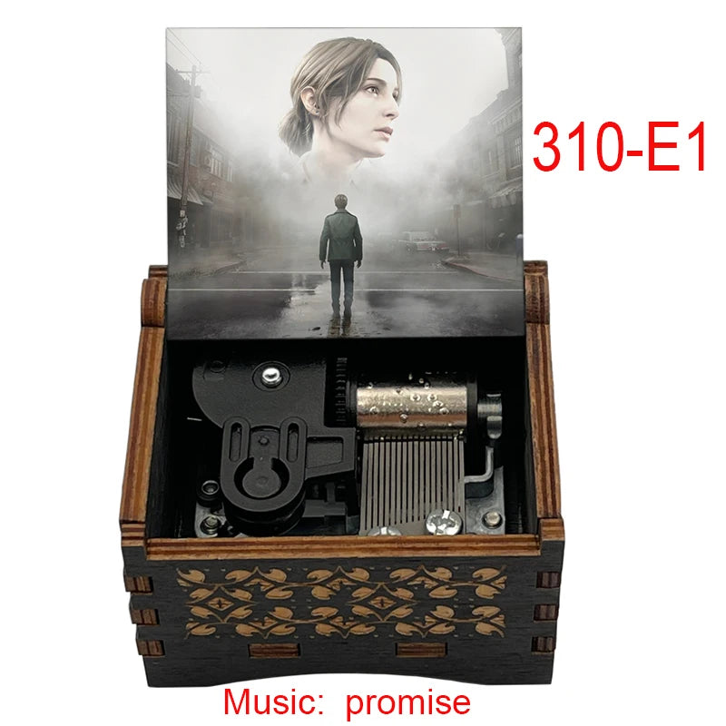 Silent Hill 2 Classic Soundtrack《Promise》Adapted 18-Tone Wooden Music Box