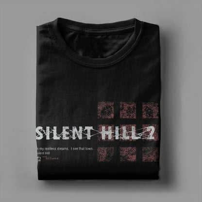 Silent Hill 2 In My Restless Dreams Tshirt Cotton Short Sleeve Tee