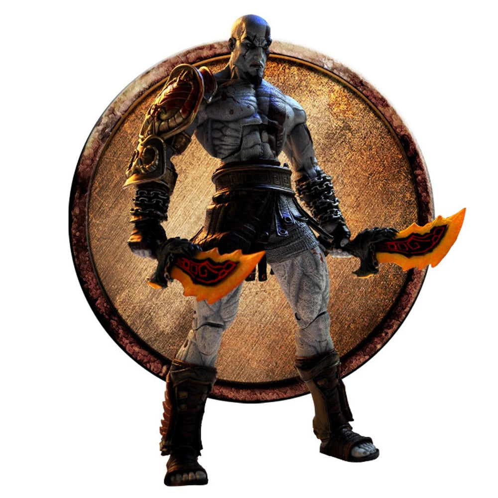 God of War NECA Kratos Action Figure - Ghost of Sparta - Available at 2Fast2See.co