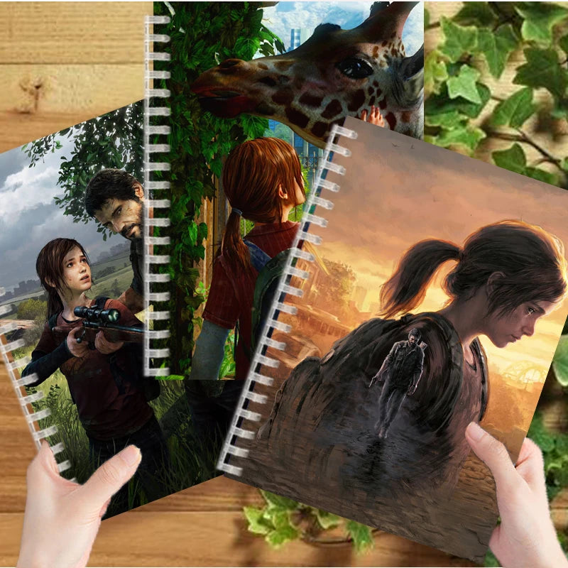 A5 Spiral The Last of Us Notebook Retro Journal Lined & Blank - Available at 2Fast2See.co