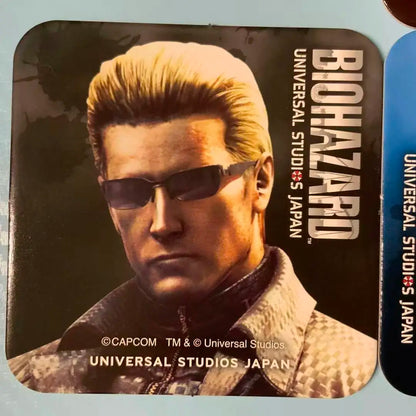 Resident Evil Capcom Video Game Characters Souvenir Coasters