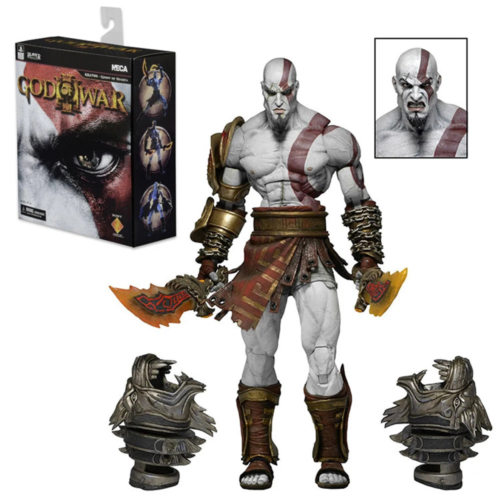 God of War NECA Kratos Action Figure - Ghost of Sparta - Original box / 17cm Available at 2Fast2See.co