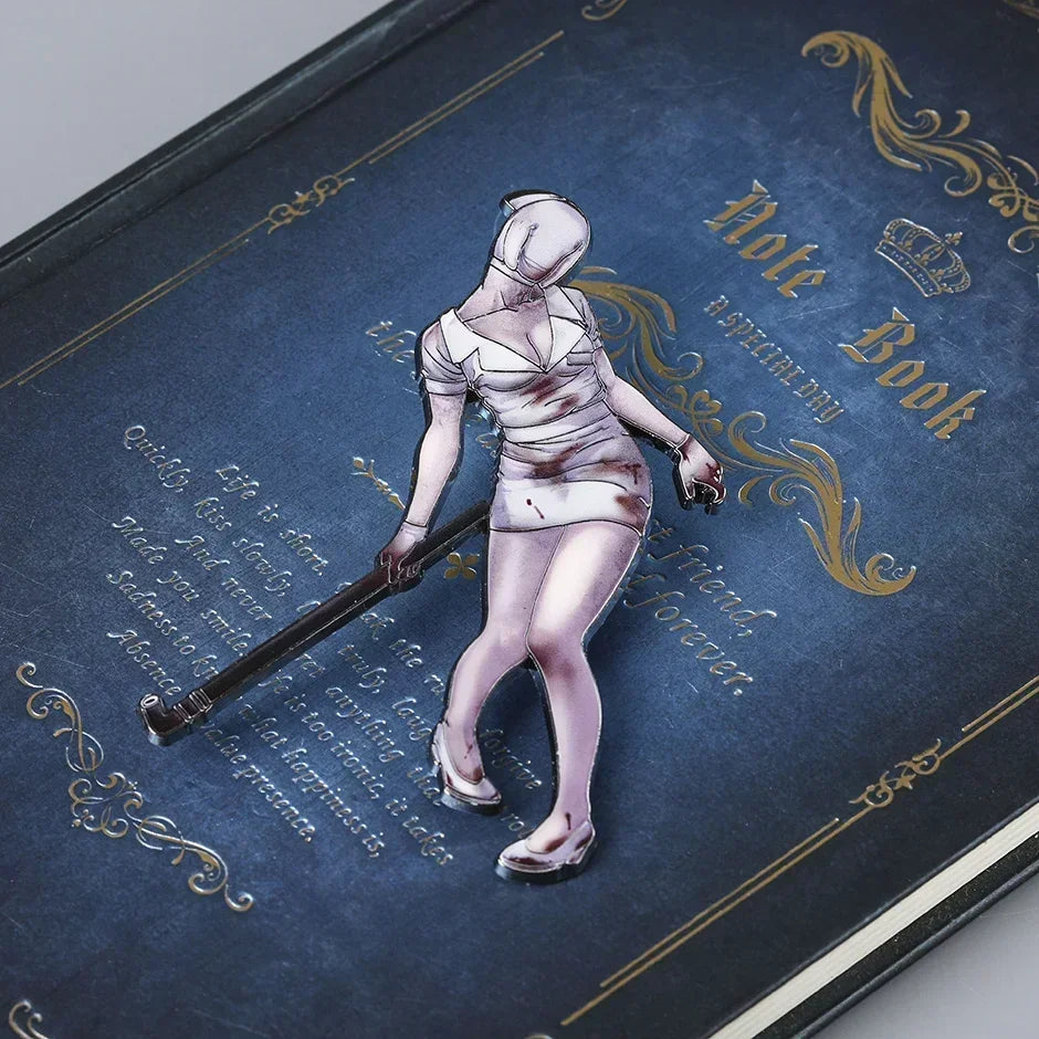 Silent Hill Enamel Pins Zinc Alloy Lapel Brooches