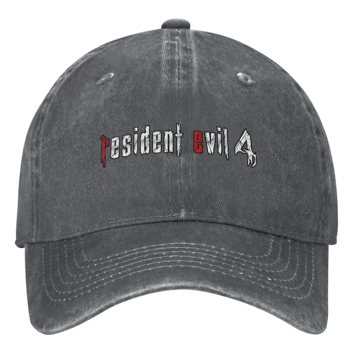 Resident Evil 4 Logo Washed Baseball Cap