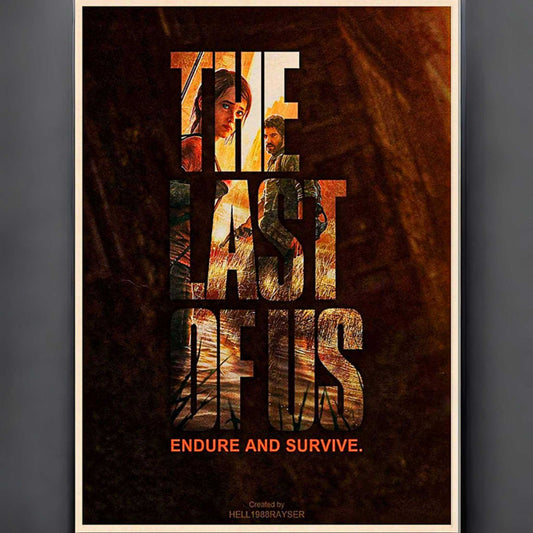 The Last of Us Endure And Survive Poster - Available at 2Fast2See.co