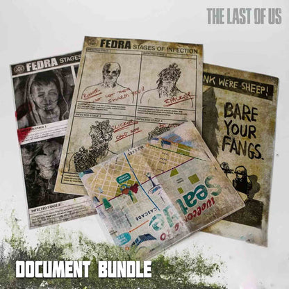 The Last of Us Part II New Fanmade Document Bundle - Cords + WLF + Ellie's Map Available at 2Fast2See.co