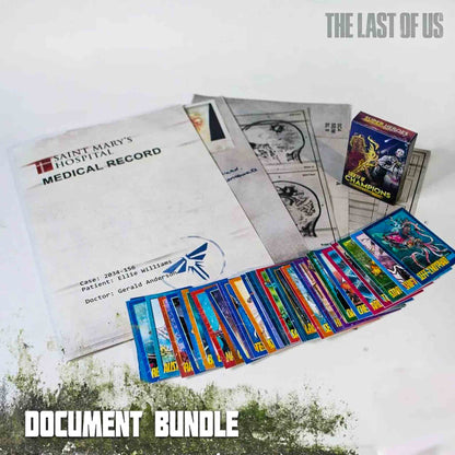 The Last of Us Part II New Fanmade Document Bundle - Cards + Medical Rec. Available at 2Fast2See.co