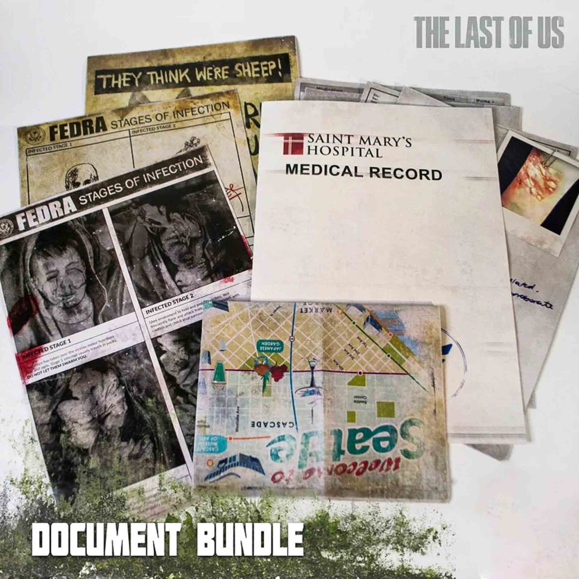 The Last of Us Part II New Fanmade Document Bundle - Ellie's Bundle Available at 2Fast2See.co