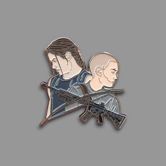The Last Of Us Part II Abby & Lev Enamel Pin - Abby & Lev Available at 2Fast2See.co
