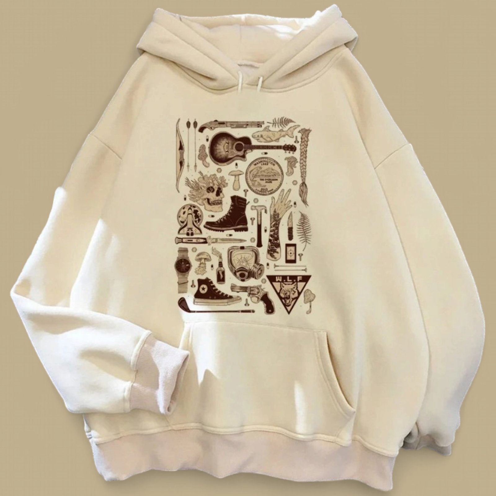 The Last of Us Vintage Hoodies - Theme 2 / S Available at 2Fast2See.co