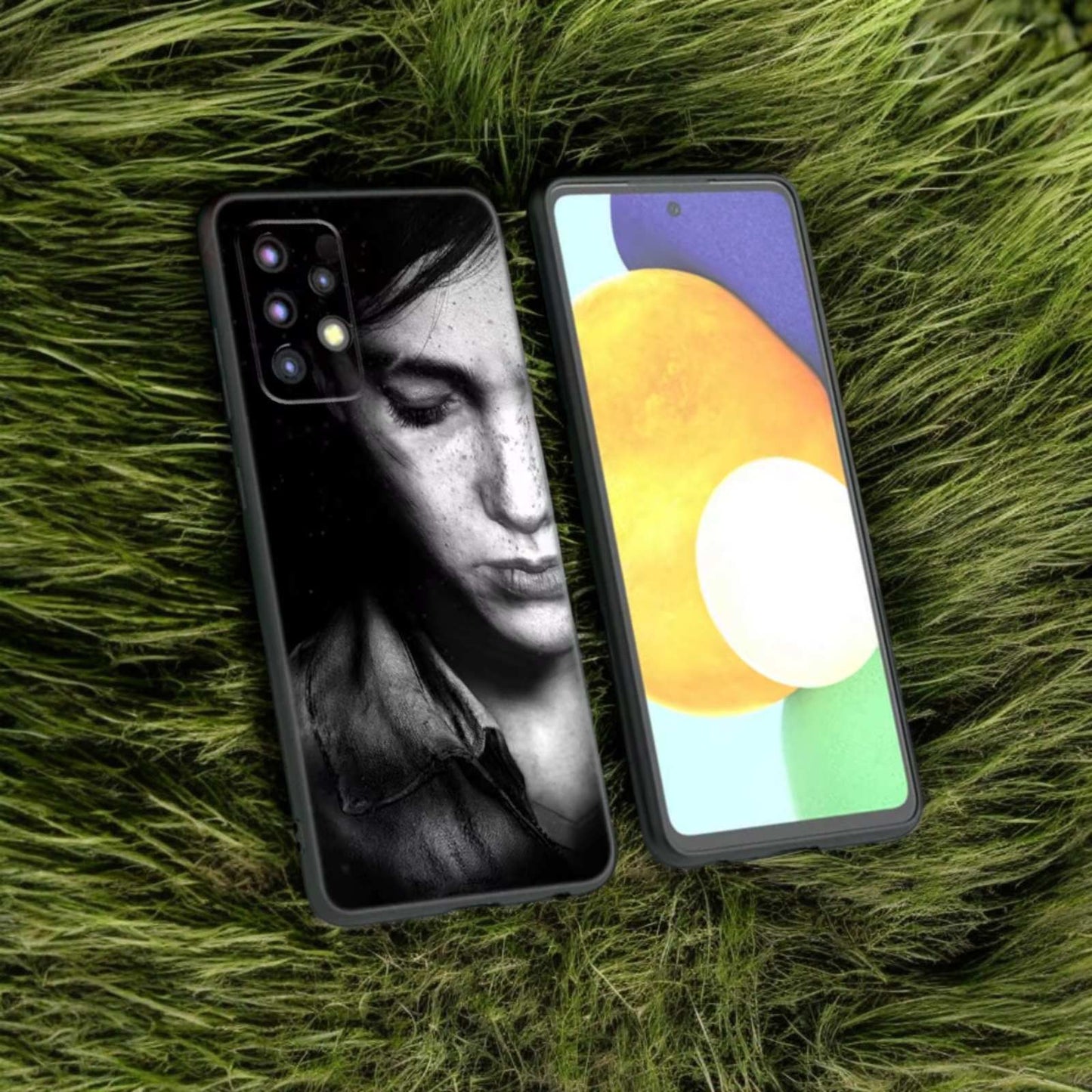 The Last of Us Ellie Williams B&W Phone Case for Samsung