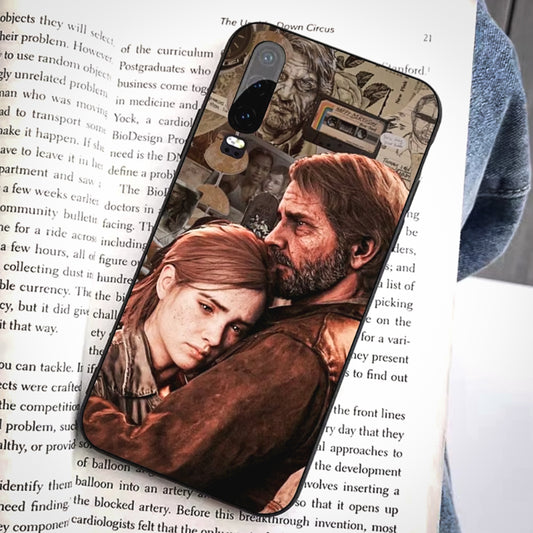 The Last of Us Ellie & Joel Hug Aesthetic Vintage Premium Huawei Phone Case