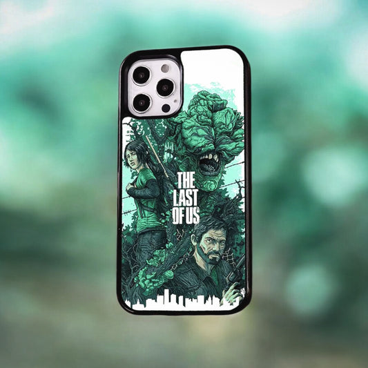 The Last of Us Ellie x Joel x Clicker Phone Case for iPhone